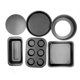 thumbnail image 2 of 6 Moldes Para Pizza, Fondo Suelto, Antiadherente, Molde Para Pasteles, Plato Para Pizza, Plato Para Hornear Tostadas, Revestimiento Antiadherente De Alta , Molde Para Pan, 2 of 7