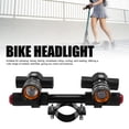 thumbnail image 3 of Faros Delanteros Para Manillar De Patinete, Luces Delanteras De Bicicleta Recargables Por USB De aleación De Aluminio Para Diámetros De Poste De 45-52mm/1,77-2,05 Pulgadas, 3 of 7