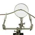 thumbnail image 5 of NEIKO 01902 Adjustable Helping Hand with Magnifying Glass, Third Hand Solder Aid, Soldering Wire Station Stand with Dual Alligator Clips & a Heavy Base, Beading & Jewelry Making Tools, Solder Holder, 5 of 7