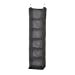 thumbnail image 3 of Household Essentials 66412 Linen 6 Shelf Hanging Closet Organizer, Gray, 3 of 10