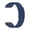 midnight blue, variant on Flexible Silicone Watch 26MM with Clasp Fast Installation Breathable Workout Wristband for Watch Ultra2
