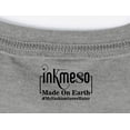 thumbnail image 6 of Inkmeso Solid Boyfriend T-Shirt Top For Women Loose Fit Long Sleep Shirt Tee, 6 of 8
