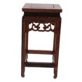 thumbnail image 6 of CRAFTHROU 1Set Wood Pedestal Stand Riser Rectangular Shape Rustic Style for Living Room Decor Homeowners, 6 of 8