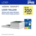 thumbnail image 3 of Brother Genuine LC501Y Standard Yield Yellow Ink Cartridge, 3 of 9