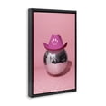 thumbnail image 3 of Stupell Industries Art Deco Disco Ball with Cowboy Hat Black Floating Frame Canvas Art, 17 x 25, by LISH Creative, 3 of 8