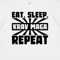 thumbnail image 4 of Inktastic Eat, Sleep, Krav Maga, Repeat Boys or Girls Baby T-Shirt, 4 of 5