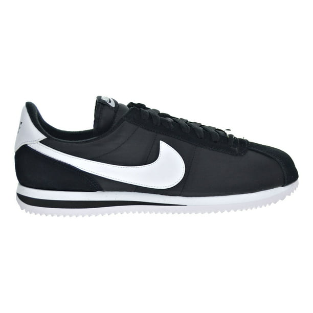 lo hizo Delicioso Cambiarse de ropa Nike Cortez Basic Nylon Men's Shoes Black/White/Metallic Silver 819720-011  - Walmart.com