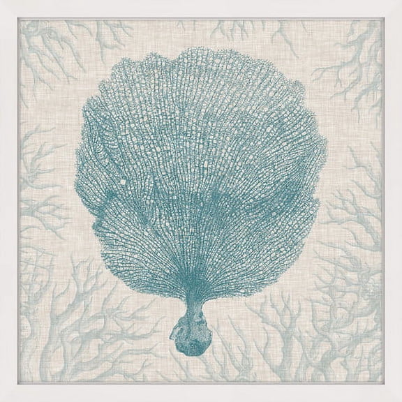 Marmont Hill "Coral Motif III" Framed Painting Print