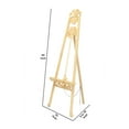 thumbnail image 5 of Traditional Style Wooden Easel with Scrollwork Details, Antique White- Saltoro Sherpi, 5 of 5