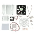 thumbnail image 1 of DIY Thermoelectric Peltier Refrigeration Cooling System Kit Semiconductor Cooler Conduction Module + Radiator + Cooling Fan + TEC1-12706, 1 of 7