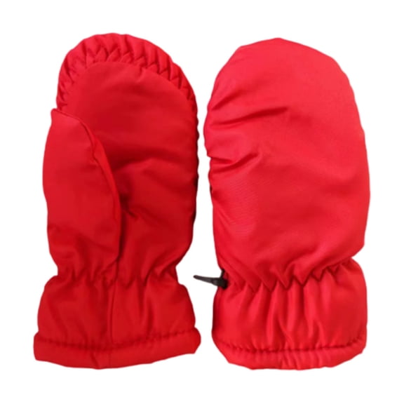 Homesteed Toddler Snow Mittens Waterproof Kids Winter Gloves Thermal Windproof Outdoor Ski Mittens for Cold Weather Play