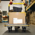 thumbnail image 7 of Heavy Duty Push Cart Foldable Dolly, 330 lb Weight Capacity, Moving Platform Hand Truck, Foldable for Easy Storage and 360 Degree Swivel Wheels, 7 of 7