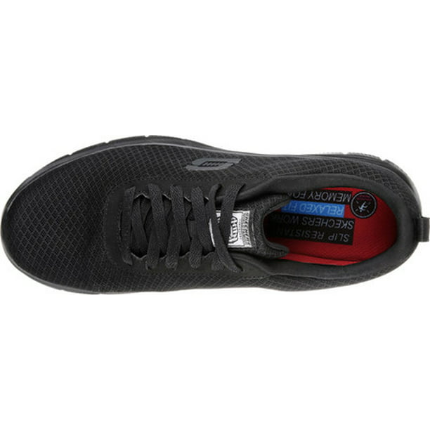 Skechers Work Men's Flex Advantage - Bendon Slip Resistant Athletic Work Wide Available Walmart.com