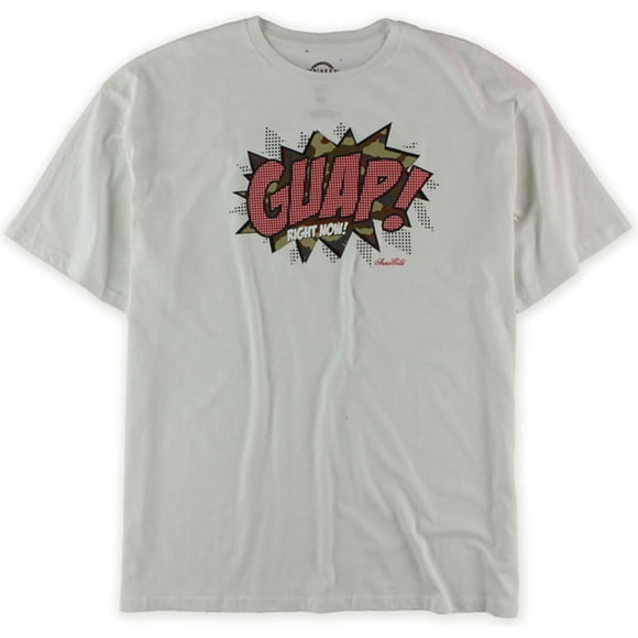 Camiseta Gráfica Ecko Unltd Hombres Guap! Blanca Pequeña