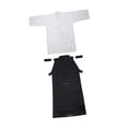 thumbnail image 1 of Conjunto de uniforme de Kendo, Aikido, Samurai, Hakama, disfraz transpirable para adultos, Iaido japonés 175 centímetros, 1 of 9