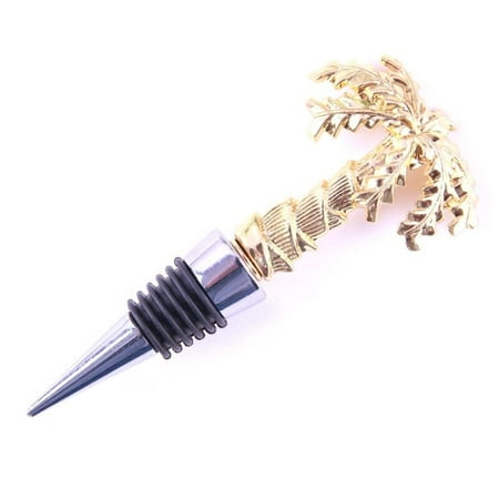 

Coconut Wood Red Wine Bottle Stopper Vacuum Sealed Reusable Plug Wedding