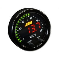 AEM 30-0303  X-Series Voltage Gauge 8-18Vs