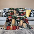 thumbnail image 2 of Shiartex  Penguin Soft Warm Throw Blanket Lightweight Flannel  Bed Blanket Gift for Girls Boys Men Women Chair Couch White, 2 of 6