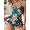 thumbnail image 5 of One-Piece Swimdress Swimsuits for Women Tummy Control Swim Dresses Skirt Bathing Suit 14-Print 5XL, 5 of 6