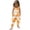 A01-Orange, variant on Yeaiivve Toddler Girls Jumpsuit Kids Cute Printed Romper Summer Casual Backless Jumpsuits Sleeveless Baggy Comfy Playsuit with Pockets for 1-6Y