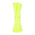 thumbnail image 1 of Juego de 36 protectores para radios de rueda modificados de 17 cm/6,7 pulgadas con rayas fluorescentes verdes y blancas., 1 of 9