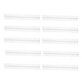 thumbnail image 2 of Sheet Binding Comb, Spiral Binding Coil 130 Sheets Capacity  For Page White, 2 of 8