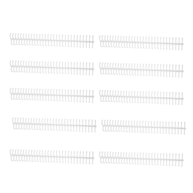 Spiral Binding Coil, 130 Sheets Capacity Sheet Binding Comb Pretty Colour For Paper White
