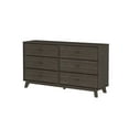 thumbnail image 3 of Max & Lily Solid Wood 6 Drawer Dresser, Clay, 3 of 9