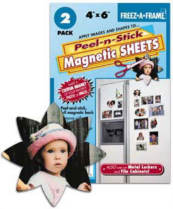 Freez A Frame 52246 Magnetic 4X6 Photo Frame With Peel-N-Stick Sheets - image 1 of 5