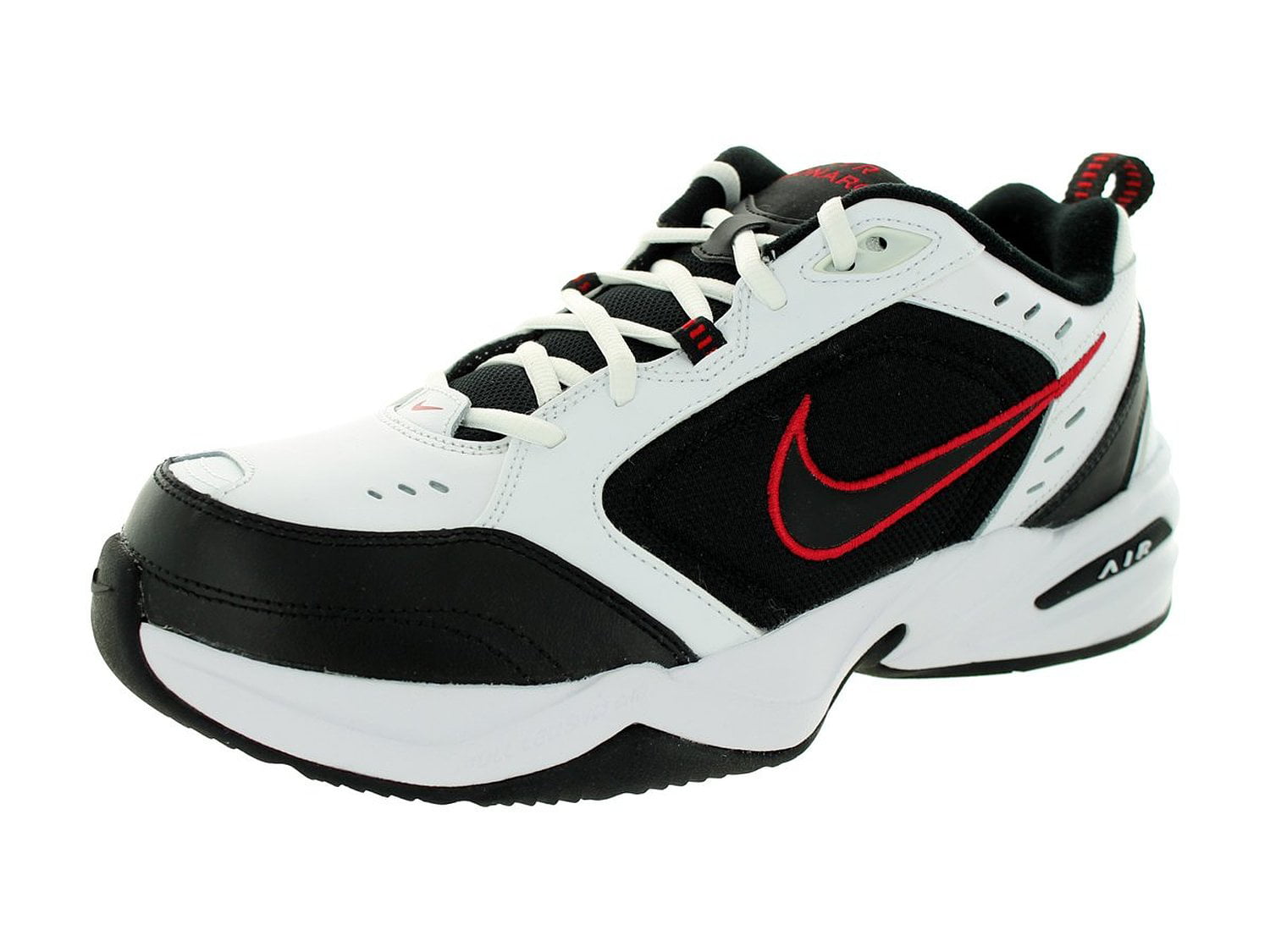 Nike - NIKE 415445-101: Air Monarch White/Black/Red Lifestyle Running ...