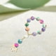 thumbnail image 4 of Pulsera de cuentas de rosario Fernando Con Colgante de ángel de cristianismo, 4 of 6