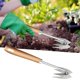 thumbnail image 2 of Xihbxyly Herramienta para Desherbar, Rastrillo Ergonómico de Acero Inoxidable, Desherbador de Zanjas Duradero, Herramienta Eficiente para El Mantenimiento Del Jardín, Limpieza de Hojas y Poda, Ideal, 2 of 7