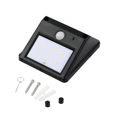 6 Led Solar Power Pir Motion Sensor Wall Light Outdoor Waterproof 6 Led Solar Power Pir Motion Sensor Wall Light Outdoor Waterproof Garden Lamp