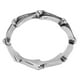 thumbnail image 5 of Anillo de dedo Retro para hombre, cadena de bicicleta de moda de acero inoxidable, accesorio de joyería #10, 5 of 5