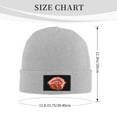 thumbnail image 3 of ZICANCN Knit Beanie Hat-Lips with Cherry Winter Cap Soft Warm Classic Hats for Men Women Glamorous Fruit Girl, 3 of 8