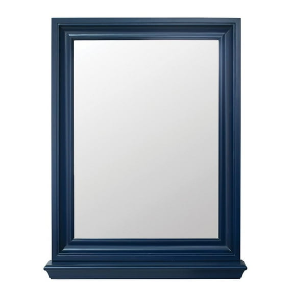 Foremost Cherie Framed Mirror in Royal Blue