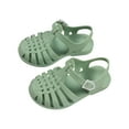 thumbnail image 4 of Odeerbi Girls Sandals Toddler Shoes Baby Boys Girls Cute Candy Colors Hollow Out Non-slip Soft Sole Beach Roman Sandals, 4 of 6