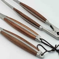 thumbnail image 4 of BBQ Dragon Luxury 3 Piece Stainless Steel Rosewood Grill Tool Set, 4 of 8