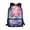 Axolotl Pateern, variant on Cute Axolotl Polyester Backpack for Student, 17 Inch Comfortable To Touch Travel Backpack for Outdoor Work
