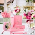 thumbnail image 2 of Pink Tissue Paper for Gift Bags Sheets Pink Wrapping Tissue Paper Bulk 14 X 20 Inch Hot Pink Packaging Paper for Gift Wrap Filler, 2 of 5
