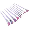 thumbnail image 4 of Brocha de maquillaje, juego de 10 brochas de maquillaje, brocha para sombra de ojos, brocha cosmética, diseño exquisito, 4 of 8