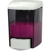 San Jamar Oceans Soap and Hand Sanitizer Dispenser, 30 oz, 4.13 x 4.25 x 6.13, Black -SJMS30TBK