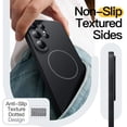 thumbnail image 3 of JETech Slim Case for Samsung Galaxy S26 Ultra, Compatible with MagSafe, Anti-Slip Grip (Black), 3 of 7