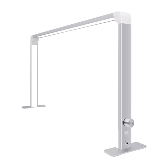 MERIGLARE Nail Desk Light Nail Tech Light for Nail Technicians Photographers Workspace Silver