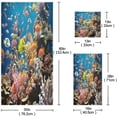 thumbnail image 3 of Colorful Fish Towels 3 Pack Bath Towels for Bathroom Set Soft Cotton Highly Absorbent Lightweight & Quickdry Towel Set 1 Bath Towel,1 Hand Towel,1 Washclothe Wash cloth, 3 of 6