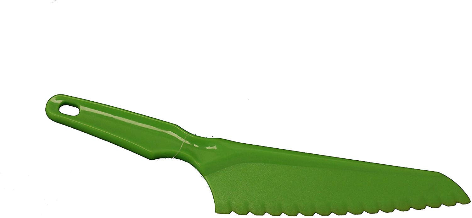 Artika Plastic Lettuce Knife 7" Serrated Blade Keeps Lettuce and