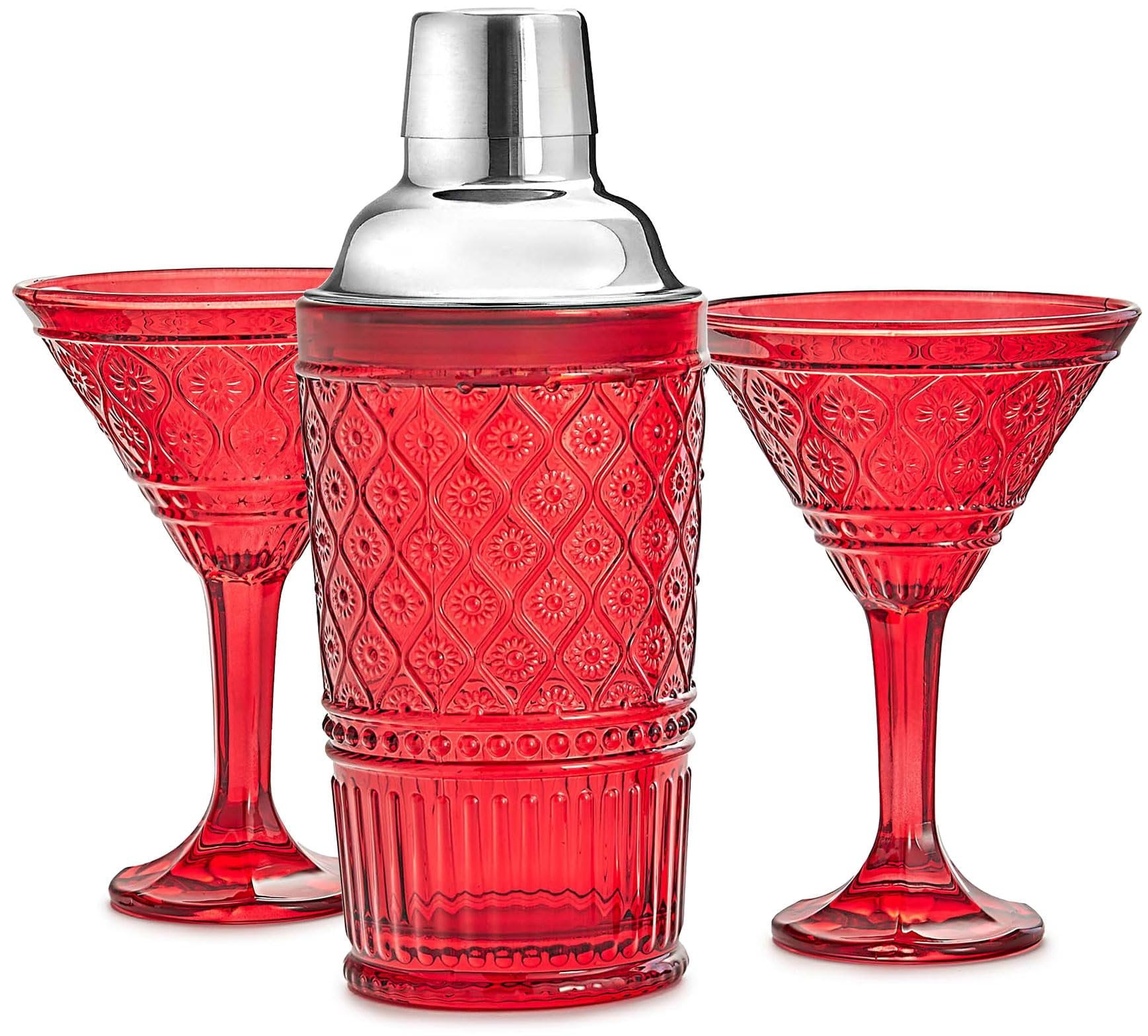 Lot De 6 Verres à Martini En Cristal Soufflé à La Main - 105ml, Sans Plomb - Pour Cocktails, Cadeaux