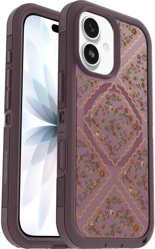 OtterBox iPhone 17 (Only) Bundle: Defender Series XT Case & Screen Protector - Dusk Reverie (Purple) - Snaps on MagSafe - Tough - Rugged & Durable - Non-Retail Packaging