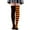3#S, variant on Halloween Christmas Womens Long Socks Striped Thigh High Socks Cotton Over the Knee Socks Leg Warmers Christmas stockings