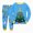 H157-Sky Blue, variant on TOWED22 Toddler Christmas Pajamas Boys Girls Baby Xmas Funny Graphic Print Holiday Pjs Sets Kids Snug fit 2pcs Long-Sleeve Sleepwear,2-3 Y